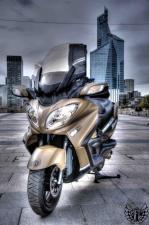 BURGMAN 650 Blauer By MFC Etoile